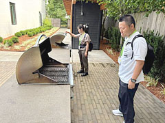 地域活性化プロジェクトの現地へのサイトビジットの風景（2）