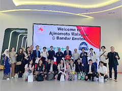 Ajinomoto Malaysiaでの集合写真